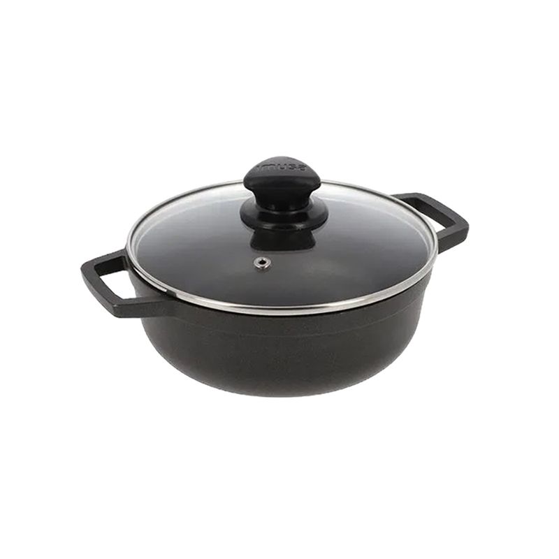 Caldero-24-cm-aluminio-fundido-con-tapa-de-vidrio-A-A-Original-N°5-Imusa