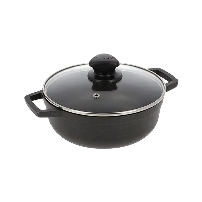 Caldero-26-cm-aluminio-fundido-con-tapa-de-vidrio-A-A-Original-N°7-Imusa