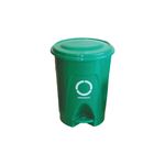 Papelera-de-pedal-25-litros-peletizada-Verde-Colplast