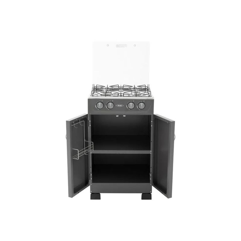Estufa-de-piso-Haceb-4-puestos-Romero-a-gas-natural-con-gabinete-en-acero-inoxidable-color-plata-resistente-y-moderna.
