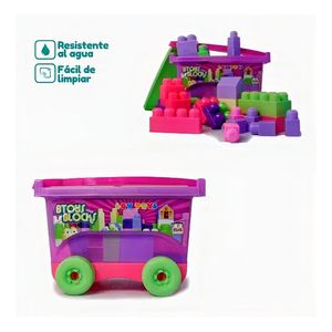Vagon megabloques para niña Boy toys