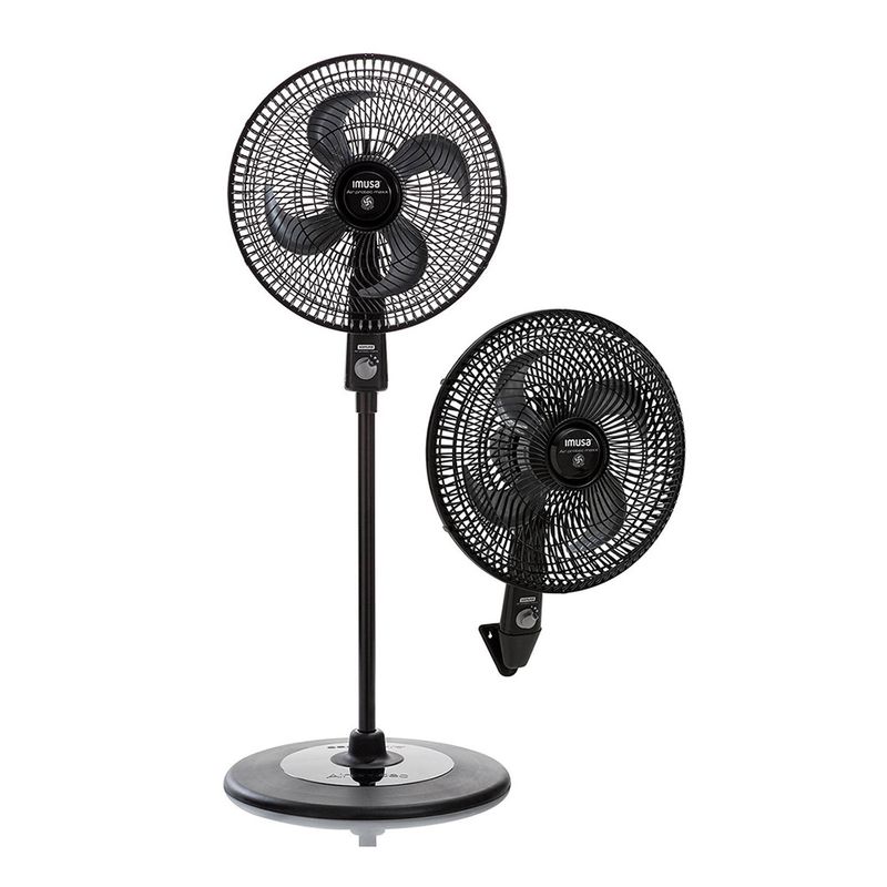 abanico Ventilador-air-protec-maxx-2-en-1---16-pulgadas---3-velocidades---Negro-Samurai-