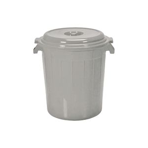 Tanque 50 litros con tapa Gris Colplast