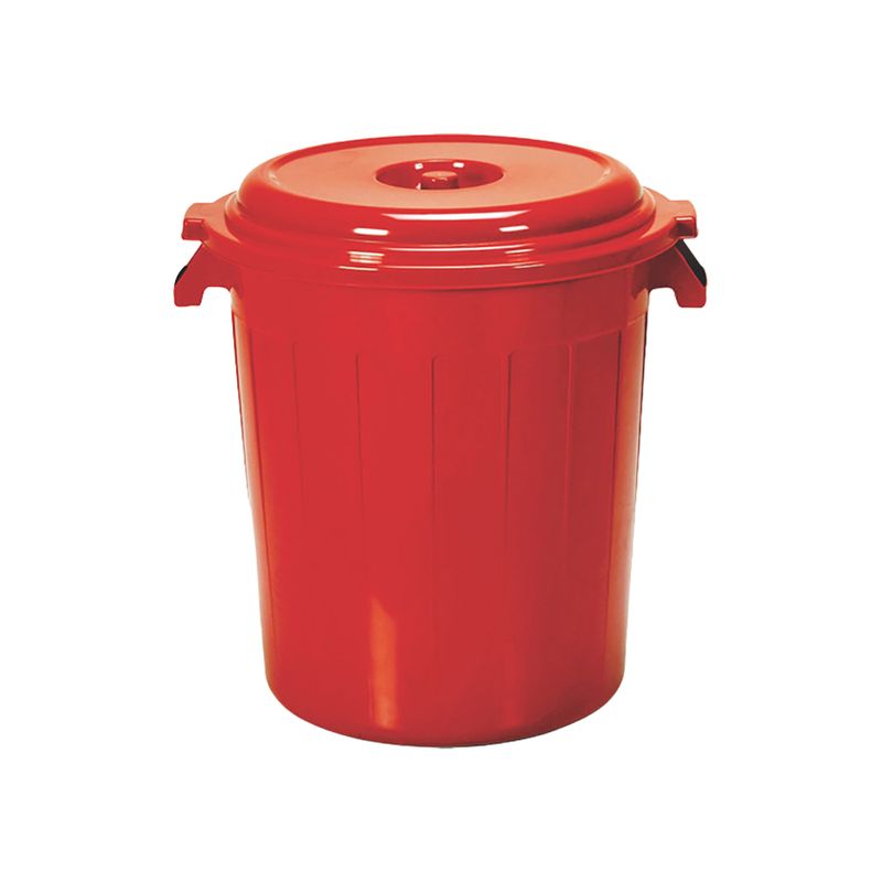 Tanque-160-litros-con-tapa-Rojo-Colplast