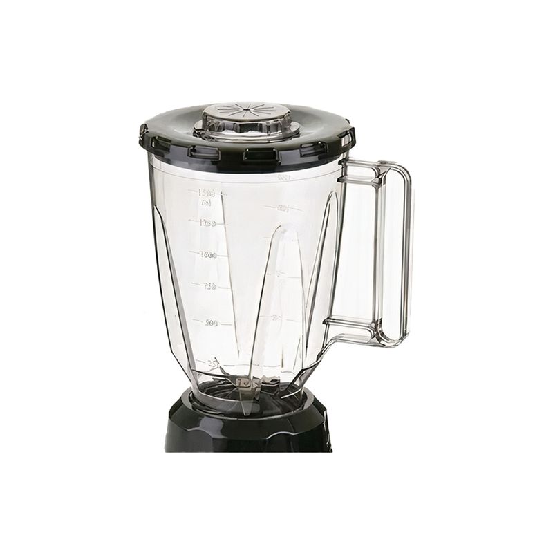 Licuadora-vaso-plastico-1.5-litros---Negra-Vajillas-corona