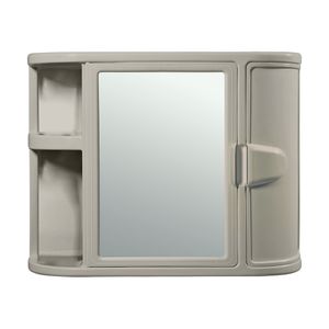 Gabinete para baño con espejo Taupe Rimax