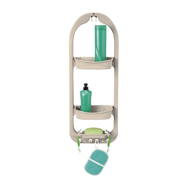 Organizador-de-ducha-Taupe-Rimax