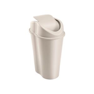 Papelera style 10 litros Taupe Rimax