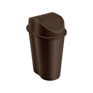 Papelera style tapa vaíven 2.5 litros Wengue Rimax