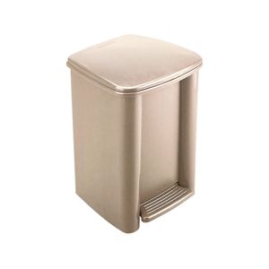 Papelera de pedal 8 litros Taupe Rimax