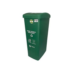 Papelera tapa vaivén 55 litros Colplast