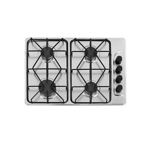 Estufa de empotrar 4 puestos gas natural Acero Inoxidabe Challenger