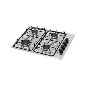 Estufa de empotrar 4 puestos gas natural Acero Inoxidabe Challenger