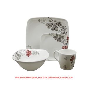 Vajilla primavera Diseño Flores Sabana