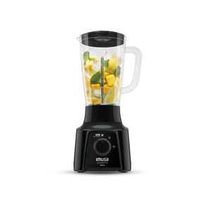 Licuadora powermix plus 2 velocidades Negra Imusa