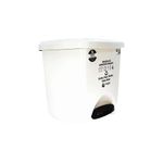 Papelera-cuadrada-de-pedal-22-litros-Blanca-Colplast