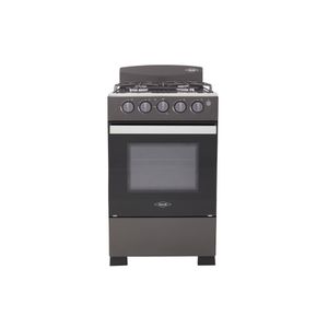 Estufa de Piso 4 Puestos Gas Natural con Horno Romero Plata Haceb