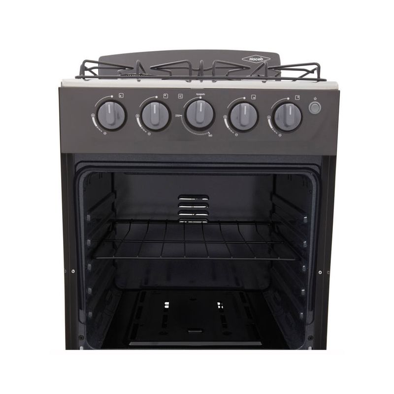 Estufa-de-piso-Haceb-Romero-4-puestos-gas-natural-con-horno-color-plata