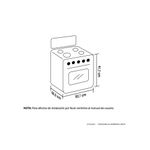 Estufa-de-piso-Haceb-Romero-4-puestos-gas-natural-con-horno-color-plata