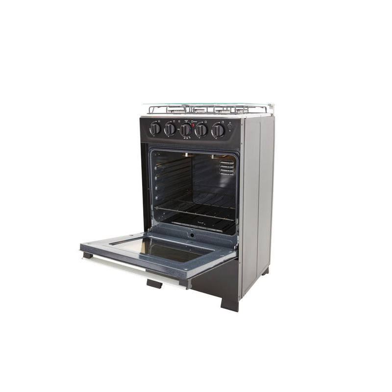 Horno a gas negro 50 cm gas natural haceb HACEB