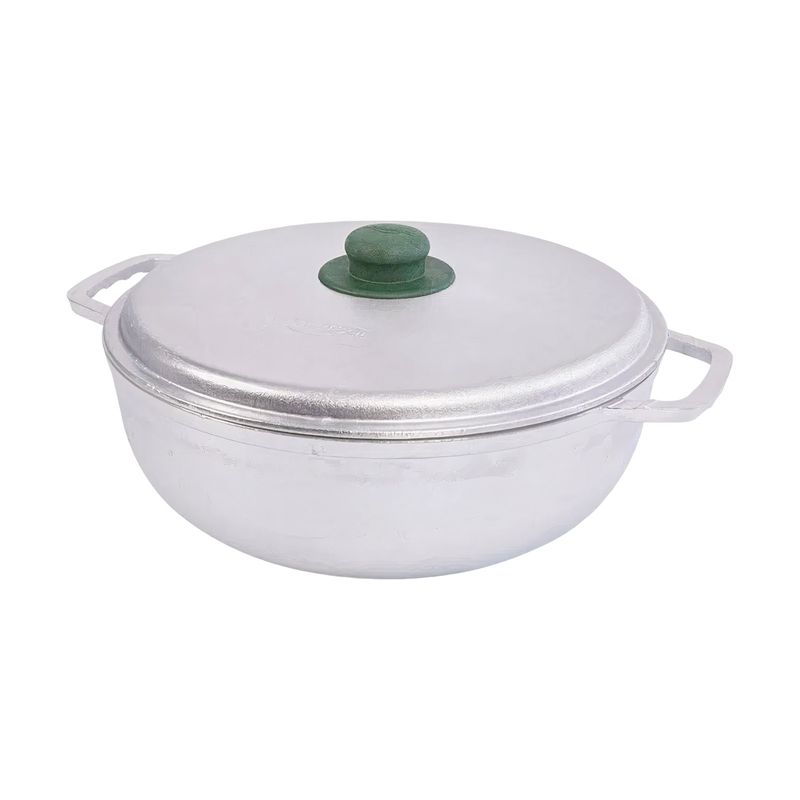 Caldero-42-cm-aluminio-fundido-pomo-Ensamblado-Universal