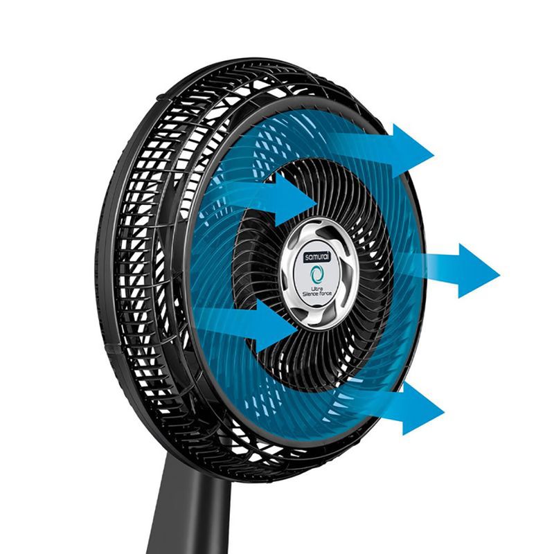 Ventilador-de-Pared-Ultra-Silence-Force-18-Pulgadas-Negro-Samurai-potente-y-silencioso-con-3-velocidades-y-oscilacion-automatica.