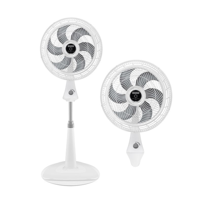 abanico Ventilador-2-en-1-silence-force-plus-18-pulgadas---3-velocidades---Blanco-Samurai