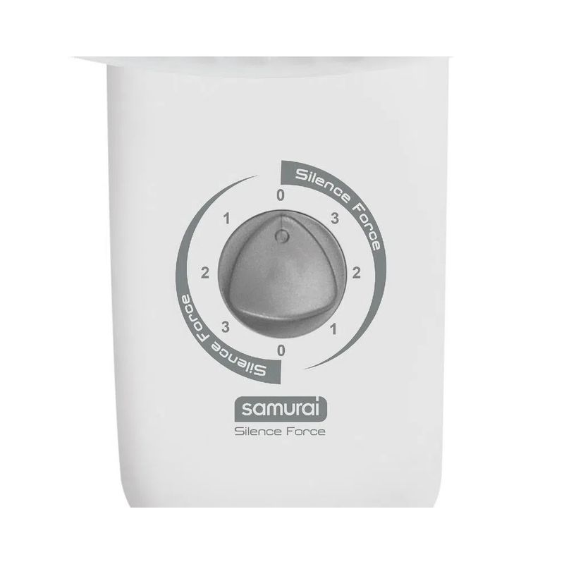 Ventilador de pared silence force 18 pulgadas - 3 velocidades - Blanco  Samurai