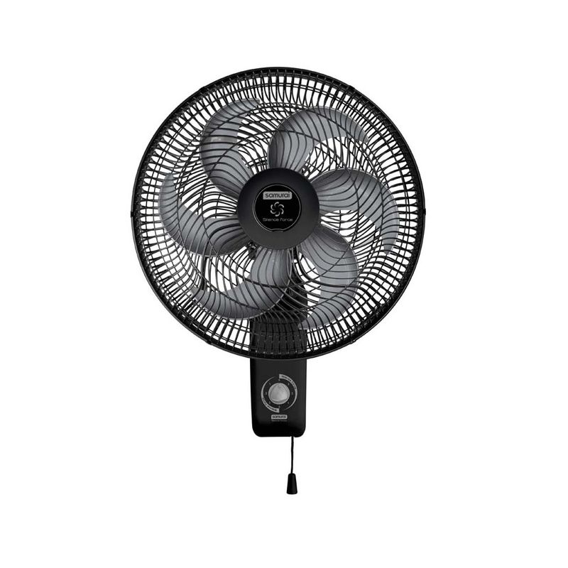 Ventilador de pared silence force 18 pulgadas - 3 velocidades - Negro  Samurai