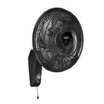 abanico Ventilador-de-pared-silence-force-18-pulgadas---3-velocidades---Negro-Samurai