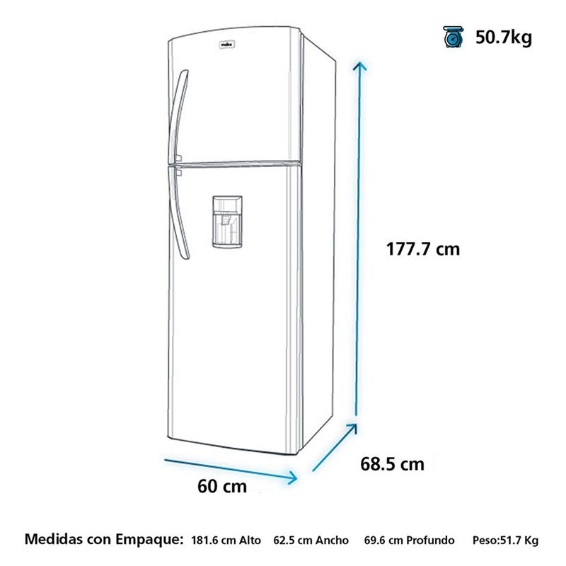 Nevera-frost-Mabe-de-320-litros-en-color-grafito-amplia-moderna-y-de-bajo-consumo-energetico-ideal-para-hogares-y-cocinas-familiares