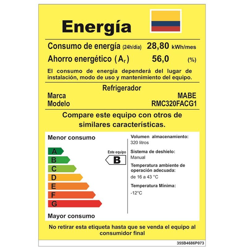 Nevera-frost-Mabe-de-320-litros-en-color-grafito-amplia-moderna-y-de-bajo-consumo-energetico-ideal-para-hogares-y-cocinas-familiares
