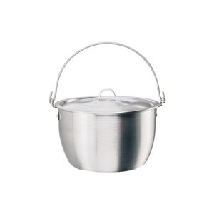 Olla en aluminio 22 cm 5 litros ovalada con aro Imusa