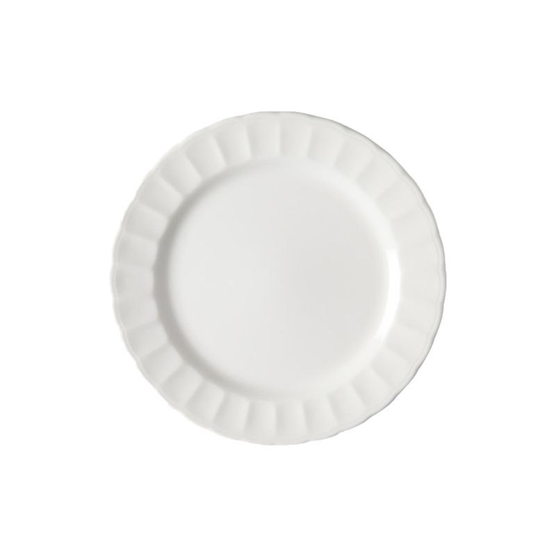 Plato-pando-24-cm-caribe-Blanco-Vajillas-corona