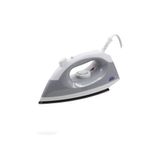 Plancha-seca-HEPS560G-Home-Elements-gris-y-blanco-liviana-con-suela-antiadherente-y-control-de-temperatura.