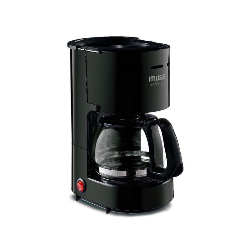 Cafetera-semi-automatica-Imusa-Cafe-City-color-negro-con-vaporizador