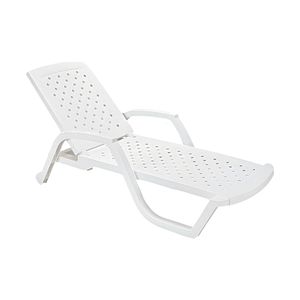 Cama asoleadora arrecife Blanco 2370 Rimax