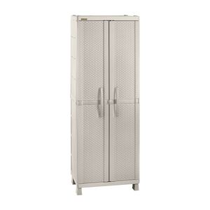 Armario grande rattan -  Taupe Rimax