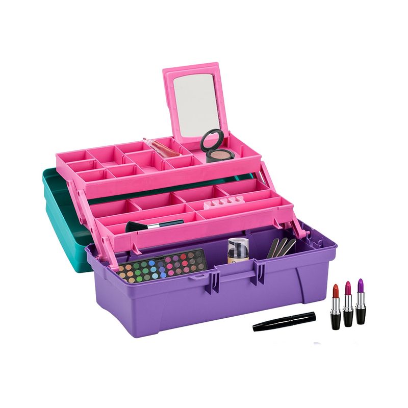 Caja-vanity-14-pulgadas-Beauty-Verde---Lila-Rimax