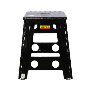 Butaco plegable Negro Vanyplas