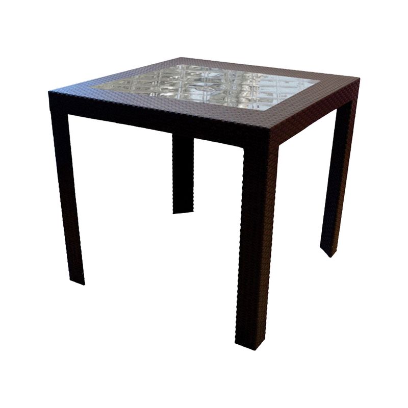 Mesa-4-puestos--celebrity---Wengue-Rattan-Colplast