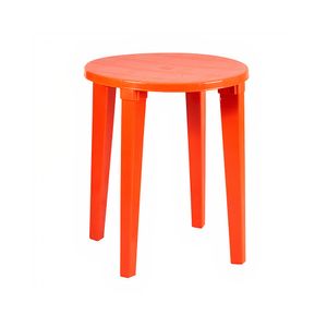 Mesa redonda 60 cm 70922 - Naranja Vanyplas