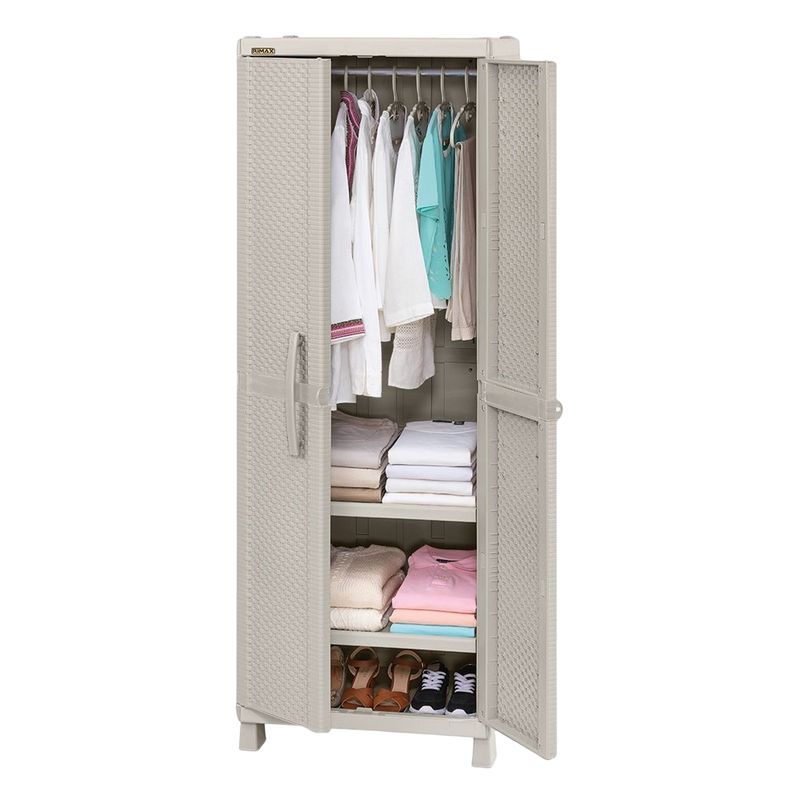Armario-para-ropa-Rattan---Taupe-Rimax