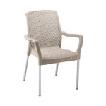 Silla-shia-con-brazos-Taupe-Rimax