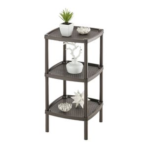 Mesa multiusos cuadadrada 3 niveles Mocca Rimax