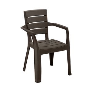 Silla baru con brazos Wengue Rimax