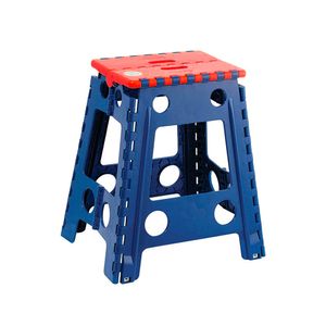 Butaco plastico plegable Azul Rojo Vanyplas