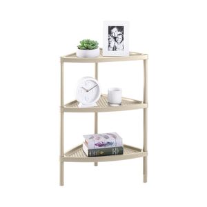 Mesa multiusos triangular 3 niveles Taupe Rimax