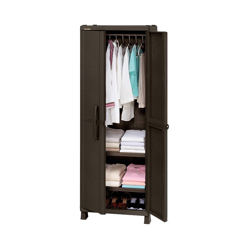 Armario-para-ropa-rattan---Wengue-Rimax