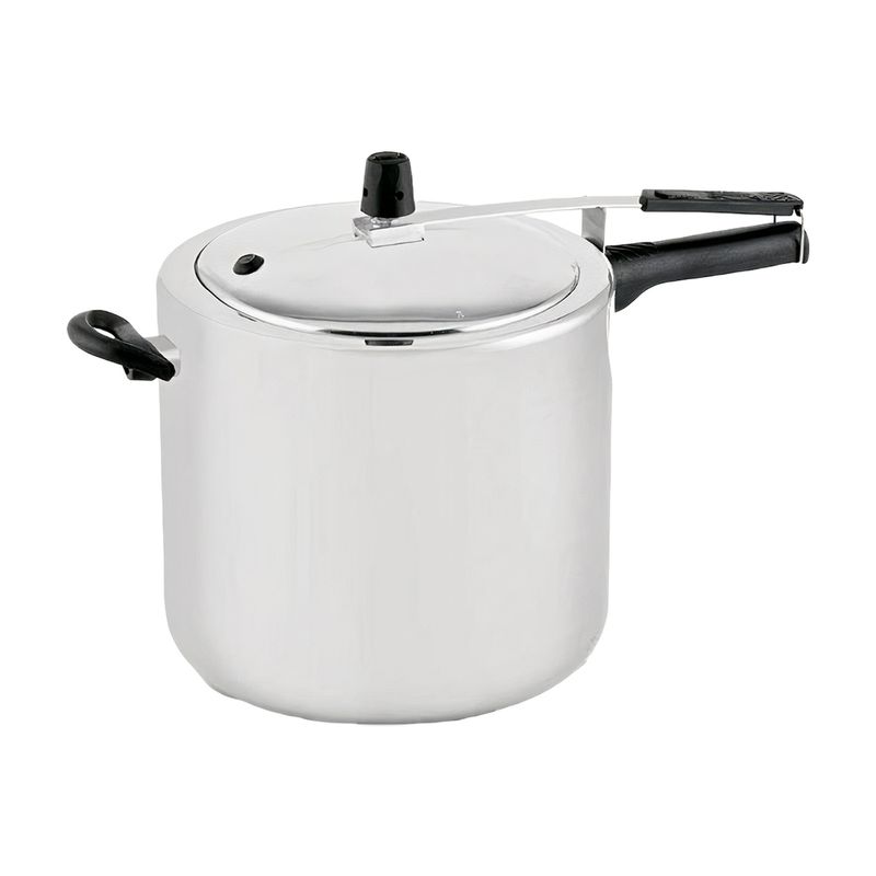 Olla-a-Presion-13-Litros-L22330-Plateada-Vajillas-Corona-resistente-y-de-gran-capacidad-ideal-para-cocinar-rapido-y-seguro-para-toda-la-familia.